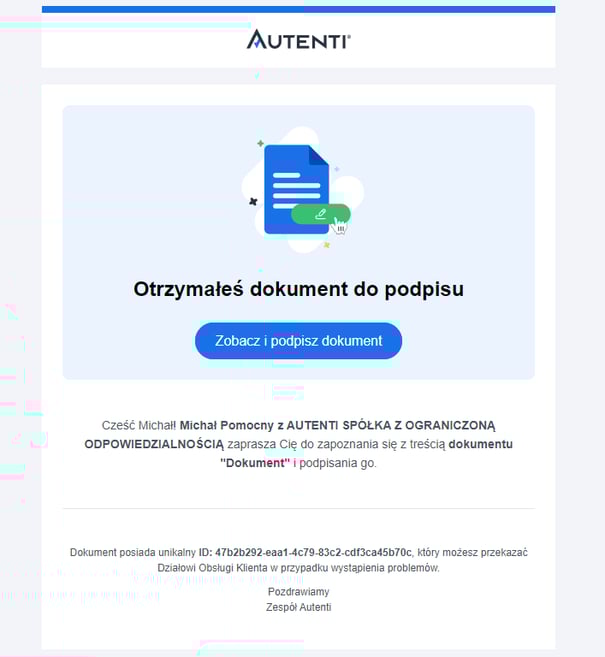 2024-10-04 12_07_20-Michał Pomocny z AUTENTI SPÓŁKA Z OGRANICZONĄ ODPOWIEDZIALNOŚCIĄ oczekuje Twojeg